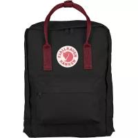 Рюкзак Fjallraven Kanken Classic Black + Red Ox