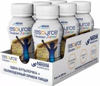 Молочная смесь Resource Clinutren Junior со вкусом шоколада, для детей с 1 года до 11 лет, 6 шт по 200 мл