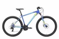 Велосипед Stark Hunter 27.2 D (2023) (Велосипед Stark'23 Hunter 27.2 D синий/голубой металлик 18", алюминий,HQ-0009928)