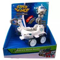 SUPER WINGS Машинка Луноход с фигуркой трансформером Супер Крылья Астры 5 см