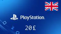 Карта пополнения PlayStation Store (UK) - 20 GBP