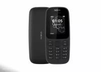Мобильный телефон Nokia 105 SS РСТ 4Mb/ 4Mb Черный
