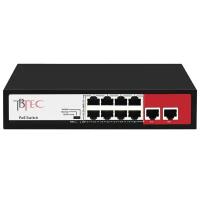 Неуправляемый 8-портовый PoE коммутатор TBTec TBP-4108