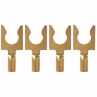 AudioQuest 1414 Gold Crimp Spade