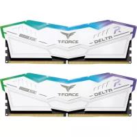 TEAM GROUP Оперативная память TEAM GROUP DDR5 TEAMGROUP T-Force Delta RGB 48GB (2x24GB) 7200MHz CL34 (34-42-42-84) 1.4V White (FF4D548G7200HC34ADC0)