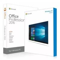 Microsoft Windows 10 Home + Office 2016 Pro Plus