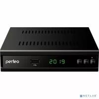 Perfeo Цифровые ТВ приставки Perfeo Perfeo DVB-T2/C приставка "MEDIUM" для цифр.TV, Wi-Fi, IPTV, HDMI, 2 USB, DolbyDigital, обуч.пультДУ PF_A4487