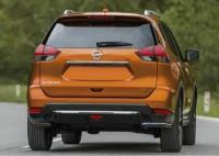 Защита заднего бампера RIVAL для Nissan X-Trail T32 рестайлинг (2018-н.в.) d42 уголки