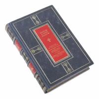 Книга "Трое в лодке. Повести и рассказы" Джером Клапка в 1 томе в кожаном переплете / Подарочное издание ручной работы / Family-book