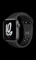 Apple Умные часы Apple Watch Nike SE, 44 мм, серый космос