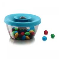 Емкость для хранения орехов и сладостей TOMORROW'S KITCHEN, 0,45 л, голубой (2830760)
