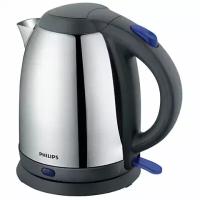 Чайник PHILIPS HD9306/02, комплект 2 шт., 1,5 л, 1800 Вт, закрытый нагревательный элемент, сталь