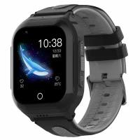 Детские умные часы Smart Baby Watch Wonlex KT24S GPS, WiFi, камера, 4G черные (водонепроницаемые)