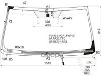 Стекло Лобовое С Обогревом Щеток Toyota Land Cruiser Prado/Lexus Gx460 09- XYG арт. FJ150-L-VCP LFW/H/X