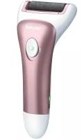 Электрическая роликовая пилка для педикюра Beurer MP55, белый/розовый