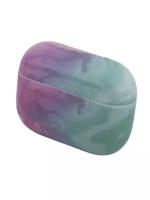 Чехол Zibelino для APPLE Airpods Pro Silicon Case Pink-Turquoise Granite ZCM-AIR-PRO-RPGR