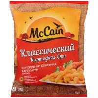 Картофель фри McCain Золотистый классический замороженный 750 г