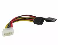 Кабель-переходник VCom VPW7572 (Molex - 2x Power SATA)