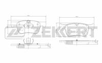 Колодки тормозные BMW 1 (F20, F21) 11-, 3 (F30, G20) 11-, 4 (F32-F36) 13- передние Zekkert