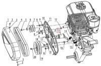 Шкив культиватора TF 338 HUSQVARNA 5879570-01