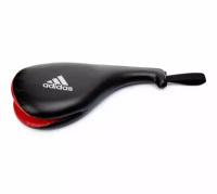 Ракетки Тэквон-до: Ракетка Тэквон-до Adidas двойная Maya Double Target Mitt черно-красная размер L, артикул adiTDT03