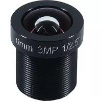 Объектив для камер видеонаблюдения "Lens-M12 AHD" 6 мм, 3 Мп, BV60396