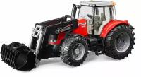 Bruder Трактор Massey Ferguson 7600 с погрузчиком