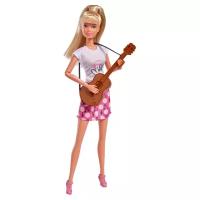 Simba Кукла Штеффи, 29 см с гитарой