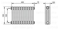 Радиатор отопления Zehnder 2056/6