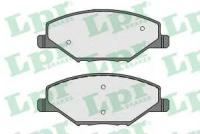 Колодки тормозные vw polo (rus) 11-/skoda fabia 11- Lpr 05P1795 Vag: 6RU698151 6RU698151A 25681 25682 5SP1795 Skoda