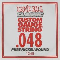 Струна для электро и акустических гитар Ernie Ball P01248 Никель, калибр.048