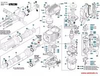 Запчасть для электроинструмента Bosch Игольчатый подшипник для GSH 16-28 и GSH 16-30 (1600A0014G, 1.600.A00.14G)