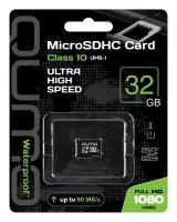 Карта памяти Qumo MicroSDHC 32Gb Class 10 UHS-I 3.0 QM32GMICSDHC10U1NA