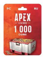 Пополнение счета Apex Legends на 1000 Coins / Gift Card (Россия)