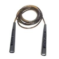 Скакалка с силиконовым шнуром JUMP ROPE Black