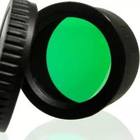 Светофильтр 43мм для светодиодного фонаря / Светофильтр 43мм для светодиодного фонаря Зелёный