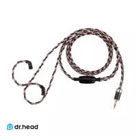 Кабель Hybrid Audio Multi Hybrid Cables JH 4pin 3.5 mm Bass control 1.25 m Black Violet