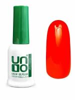 Гель-лак для ногтей Uno 170 Orange Neon оранжевый неоновый 8 мл