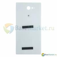 Задняя крышка для Sony D2302 Xperia M2 Dual (белая)