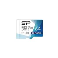 Карта памяти Silicon-Power 64GB Superior Pro A1 microSDXC Class 10 UHS-I