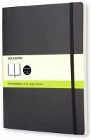 Блокнот Moleskine Soft Extra Large Plain Notebook, чёрный