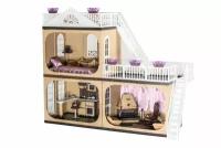 Коттедж для кукол Barbie (Барби) "Коллекция", С-1292 с мебелью (домики для барби (30 см))