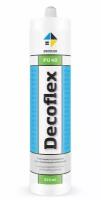 Клей-герметик полиуретановый Decoflex PU 40 (Декофлекс ПУ 40) белый (600мл)