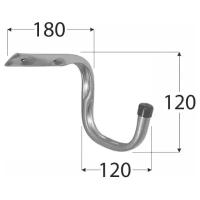 Крюк DMX Крюк для велосипеда DMX 120х180х120 мм оцинкованный