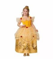 Платье Принцессы Белль с принтом для девочки