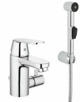 Смеситель для раковины Grohe Eurosmart Cosmopolitan с душевым набором 23433000