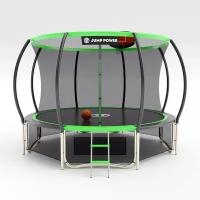 Батут Jump Power 8ft PRO Basket Green