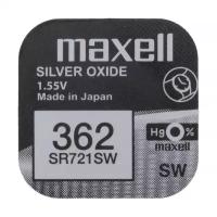 Батарейка MAXELL R362 (SR721SW), 1.55 В