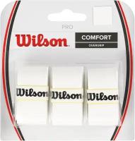 Обмотка для ракетки Wilson Pro Overgrip, белая, 3 шт