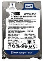 Жесткий Диск Western Digital WD7500KPVT 750Gb SATAIII 2,5" HDD